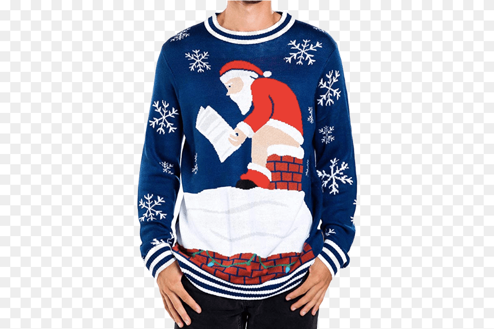 Cute Ugly Christmas Sweaters Chiclypoised Christmas Ugly Sweaters, Clothing, Knitwear, Long Sleeve, Sleeve Free Transparent Png
