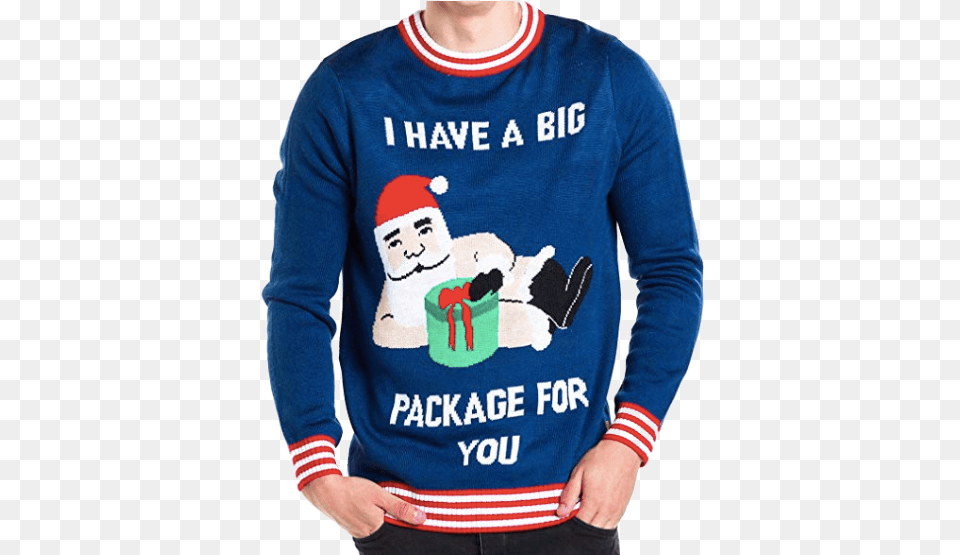 Cute Ugly Christmas Sweaters Chiclypoised Funny Ugly Christmas Sweater, Clothing, Knitwear, Long Sleeve, Sleeve Png Image