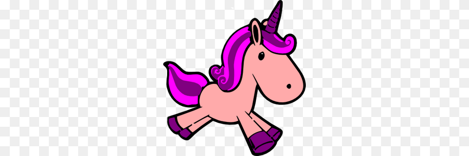Cute Unicorn Clipart, Purple, Baby, Person, Animal Png