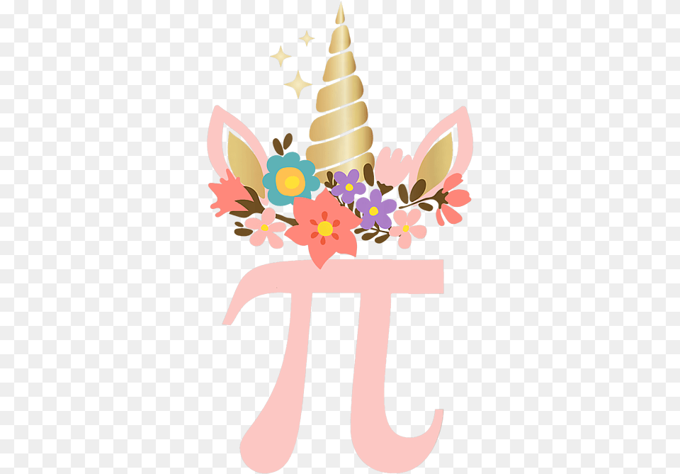 Cute Unicorn Face Pi Day Shirt Girls Women Math Geek Tee Fleece Blanket Unicorn Head Background, Clothing, Hat, People, Person Free Transparent Png