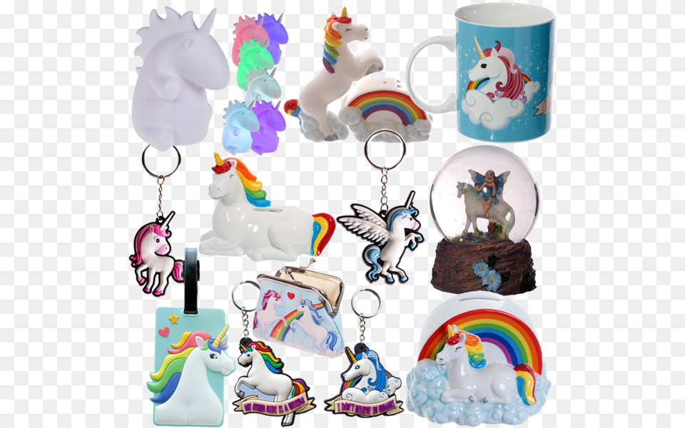 Cute Unicorn Gifts For Girls C Med Cartoon, Person, People, Cup, Art Free Png