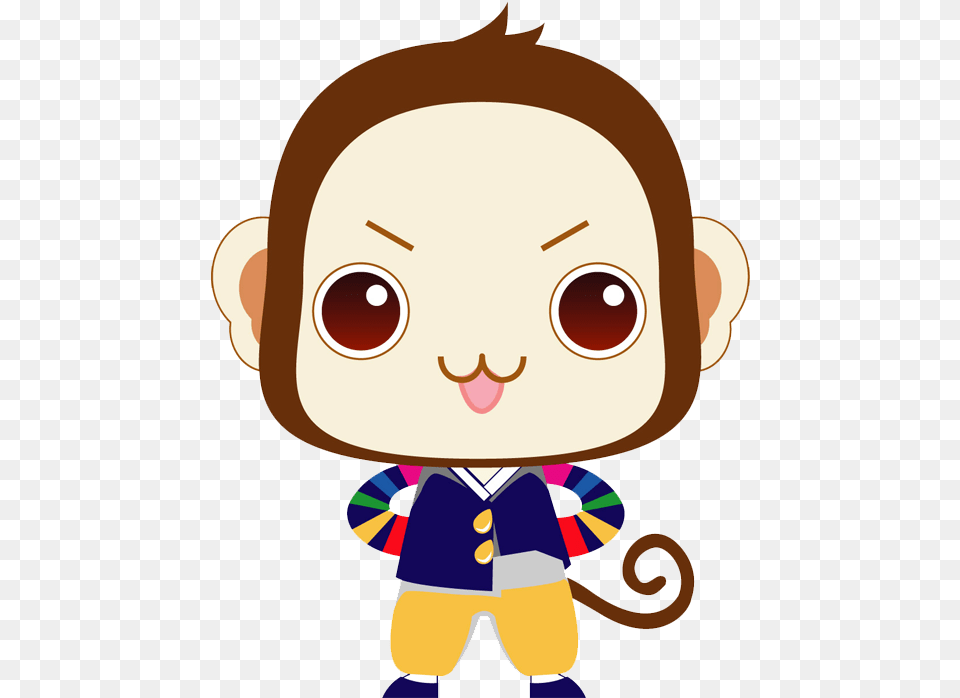 Cute Wallpaper Doll Cartoon Monkey File Hd Clipart, Toy, Baby, Person Free Png Download