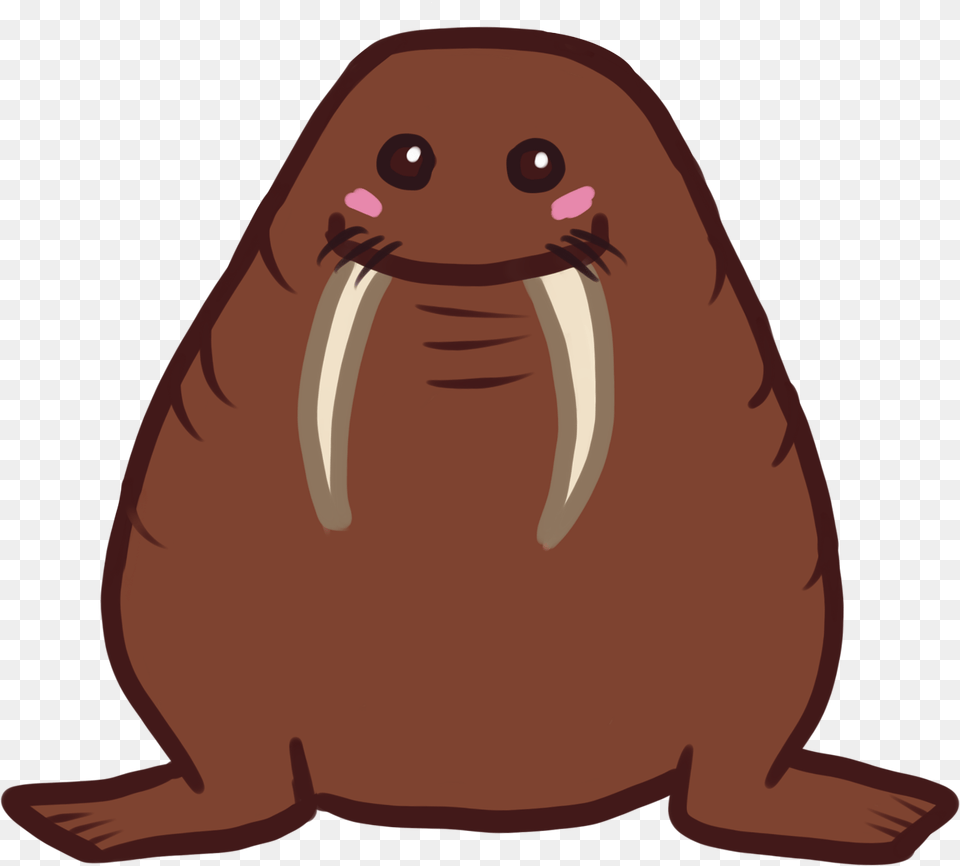 Cute Walrus By Goldsaw Marine Mammal, Animal, Sea Life, Fish, Shark Png Image