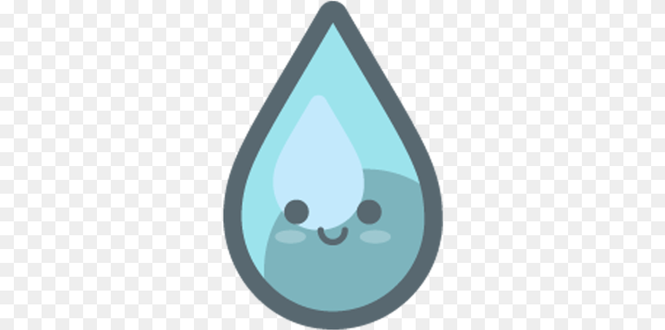 Cute Water Drop Clipart Cute Water Drop, Droplet, Triangle, Disk Png Image