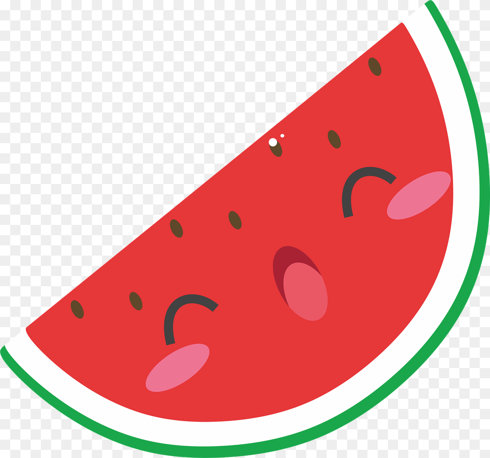 Cute Watermelon Clipart, Food, Fruit, Plant, Produce Free Transparent Png
