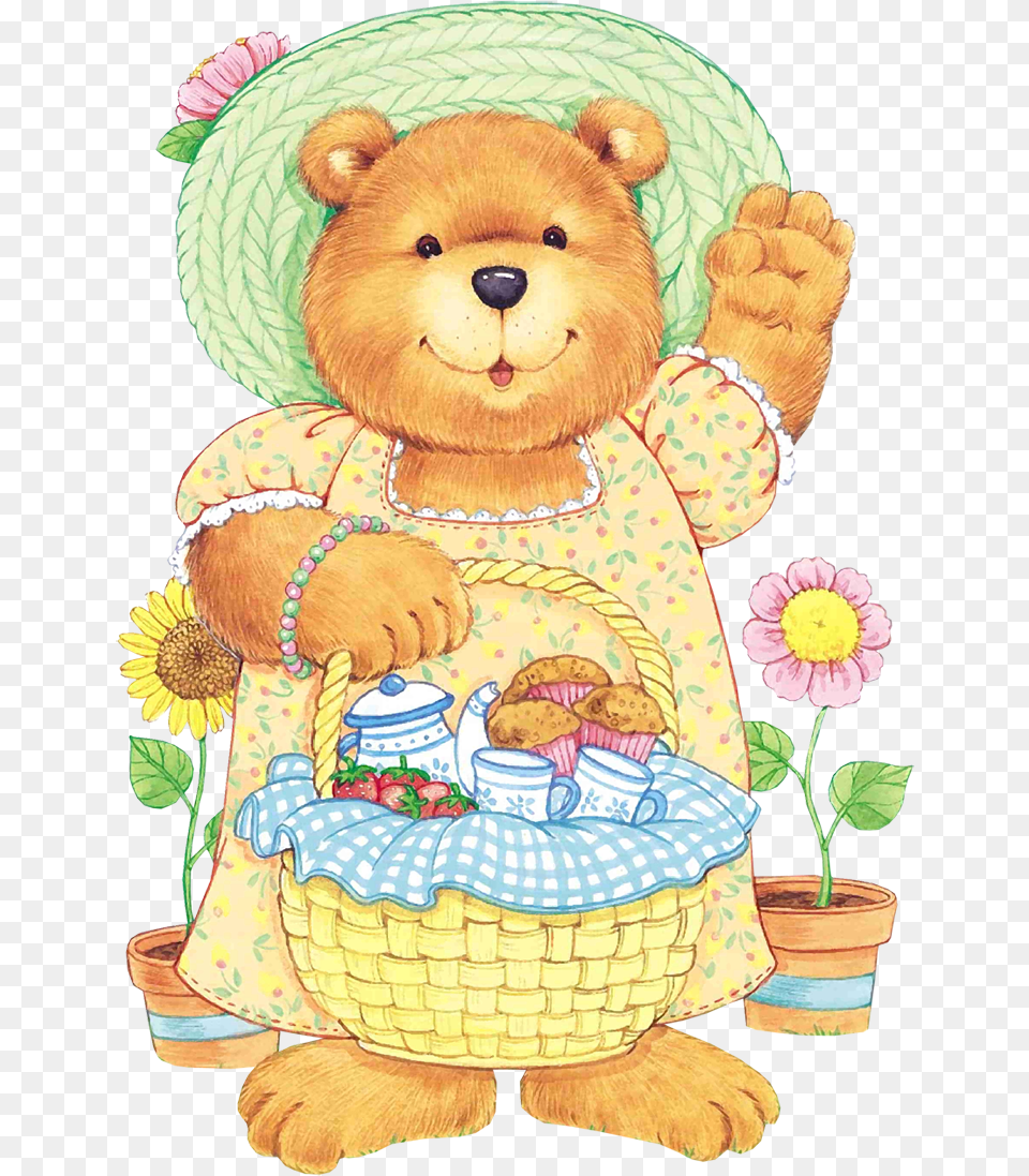 Cute Wednesday Good Morning, Teddy Bear, Toy, Animal, Bear Free Png