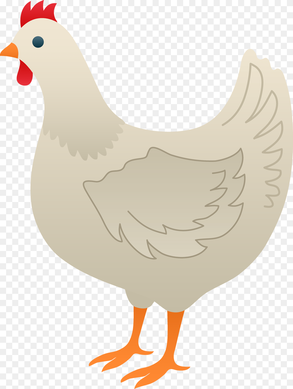 Cute White Clip Chicken And Chick Clipart, Animal, Bird, Fowl, Hen Free Png Download