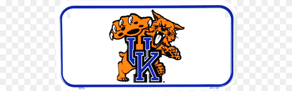 Cute Wildcat Clipart Source University Of Kentucky, License Plate, Transportation, Vehicle Free Png Download