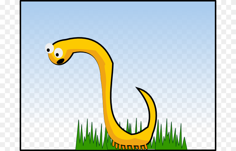 Cute Worm Line Art, Animal Free Png Download