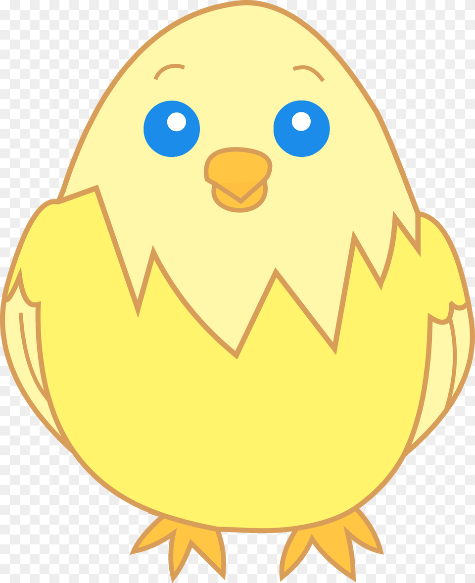 Cute Yellow Chick Clipart, Clothing, Egg, Food, Hardhat Free Png