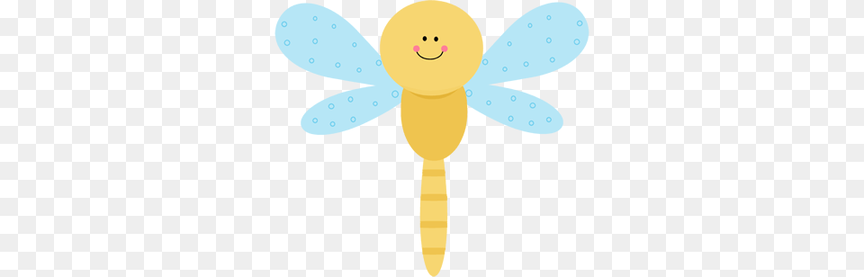 Cute Yellow Dragonfly Clip Art, Animal, Insect, Invertebrate, Nature Free Png