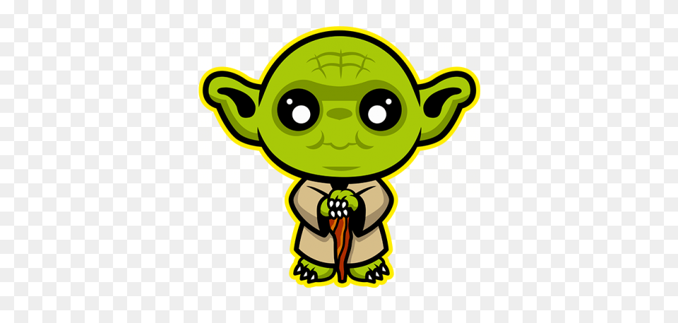 Cute Yoda Cute Yoda, Green, Alien, Animal, Bear Free Transparent Png