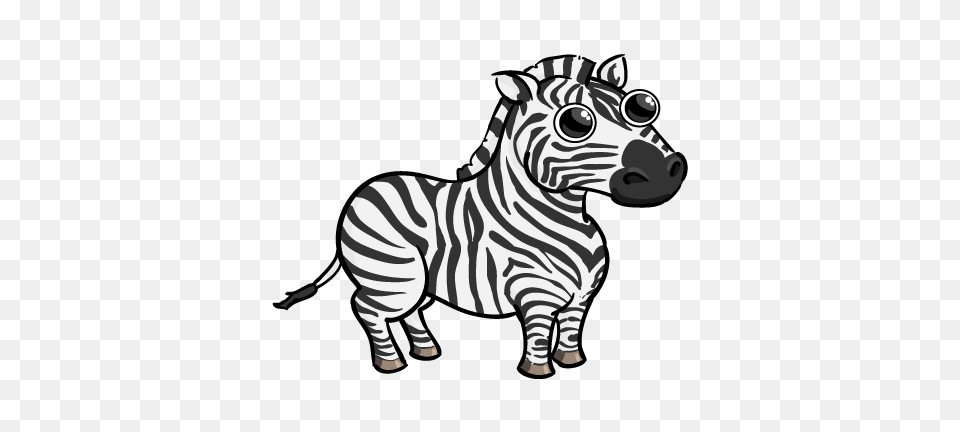 Cute Zebra Clipart, Animal, Mammal, Wildlife Free Transparent Png