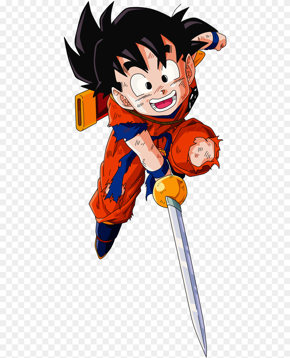 Cutest Anime Kid Gohan Piccolo, Book, Comics, Publication, Baby Free Png