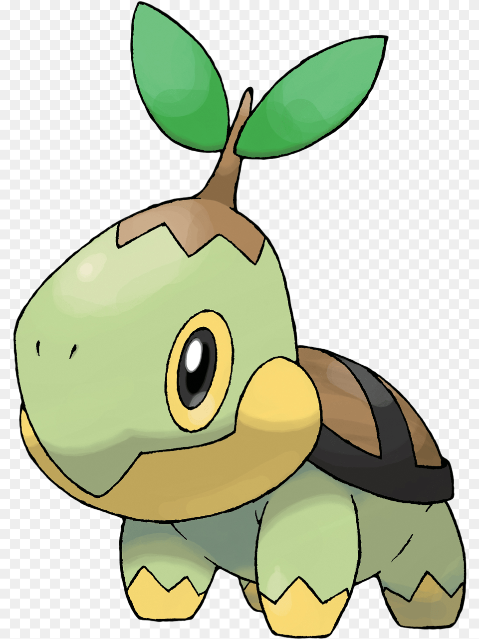 Cutest Pokemon Ever Pokemon Turtwig, Plush, Toy, Animal, Reptile Png