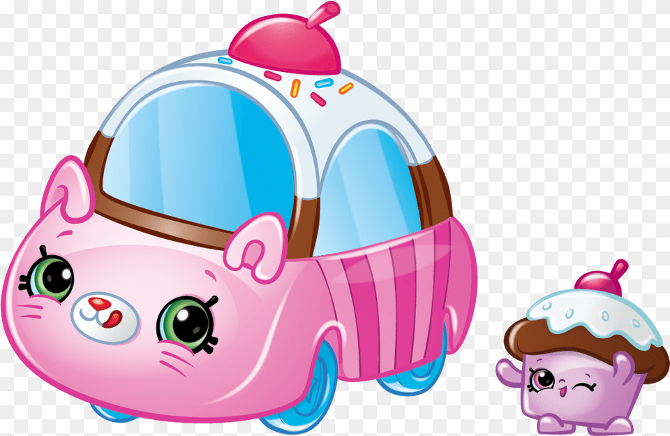 Cutie Car Choc Cherry Wheels Clipart Shopkins Cutie Cars Characters, Machine, Wheel, Baby, Person Png Image