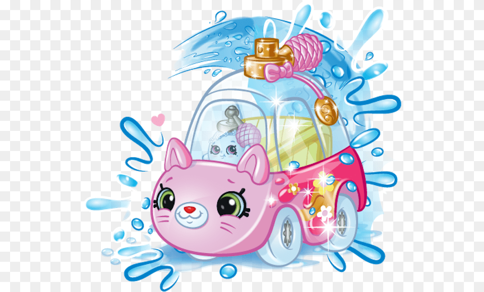 Cutie Cars Coloring Pages Shopkins Free Png