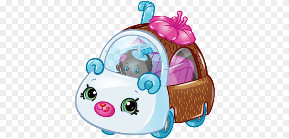 Cutie Cars Dibujo Shopkins, Furniture, Bed Png Image