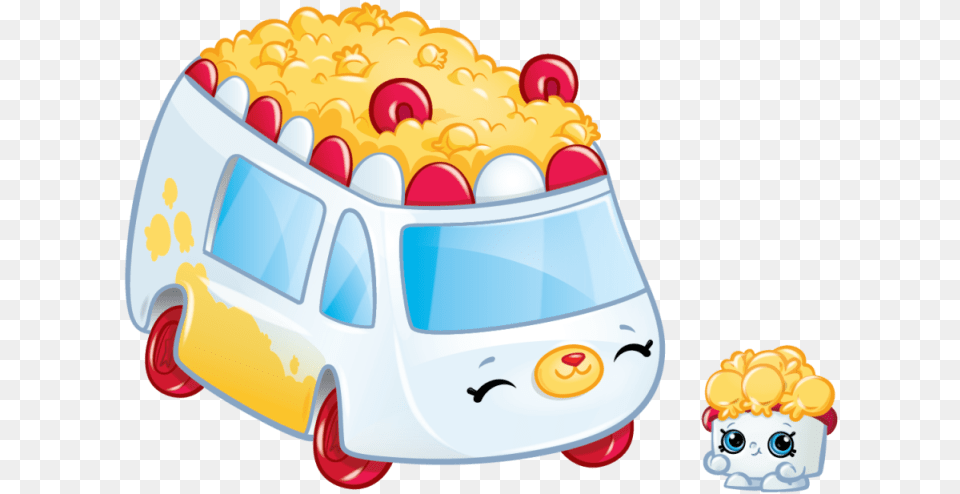 Cutie Cars Popcorn Moviegoer, Vehicle, Van, Transportation, Caravan Png