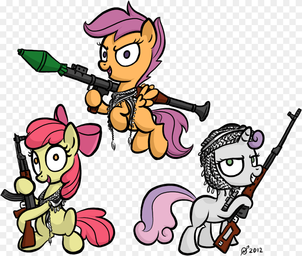 Cutie Mark Crusader Jihadists Yay My Little Pony Jihad, Book, Comics, Publication, Baby Free Png