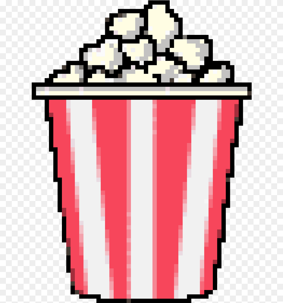 Cutie Pixel Pixels Popcorn Palomitas Cinema Kawaii Popcorn Pixel Art, Food, Scoreboard Free Transparent Png