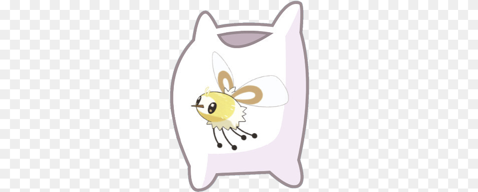 Cutiefly Body Pillow Bodie Does Cutiefly Evolve Into, Piggy Bank, Bag Png Image