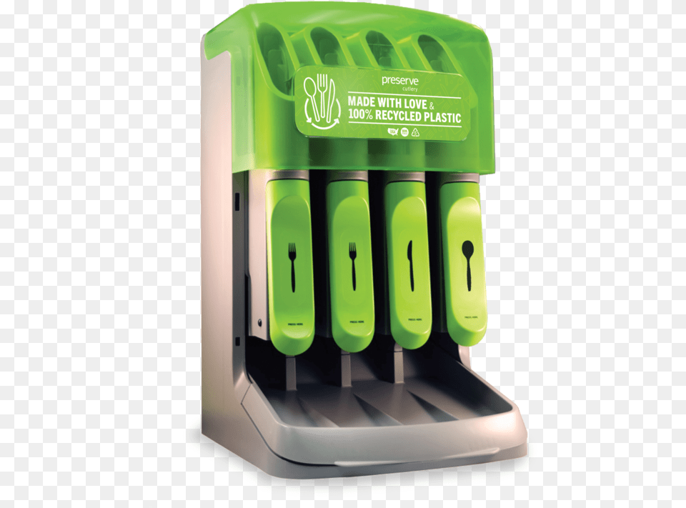 Cutlery Dispenser Preservefoodservice Cutlery Dispenser, Fork, Electrical Device, Gas Pump, Machine Free Png Download