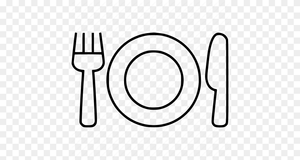 Cutlery Fork Knife Restaurant Spoon Icon Png