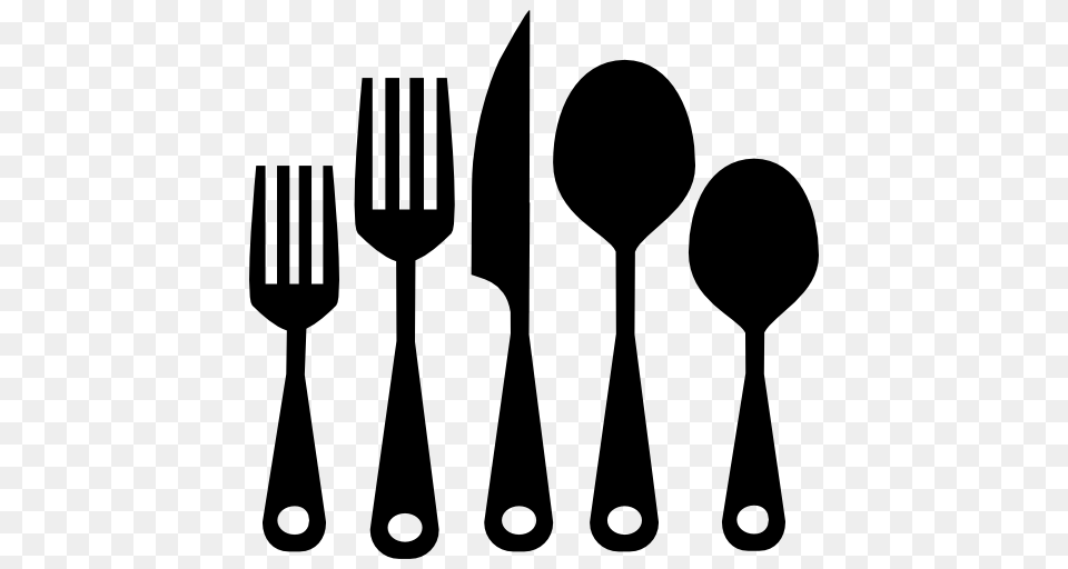 Cutlery Kitchen Set, Fork, Spoon Free Transparent Png