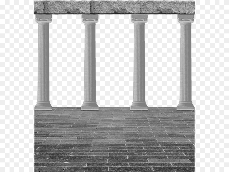 Cutout Background Architecture Classical Greek Greek Columns No Background, Pillar, Brick, Floor, Arch Free Png