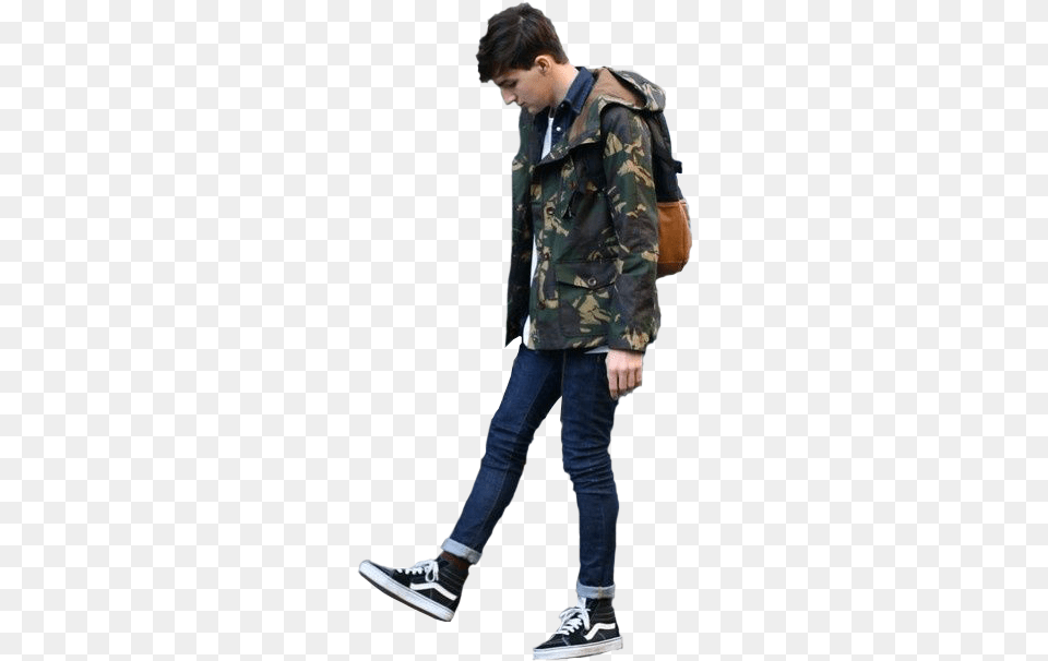 Cutout Boy Cut Out People People Cutout People Icon Personas Mirando Al Piso, Shoe, Person, Teen, Male Png