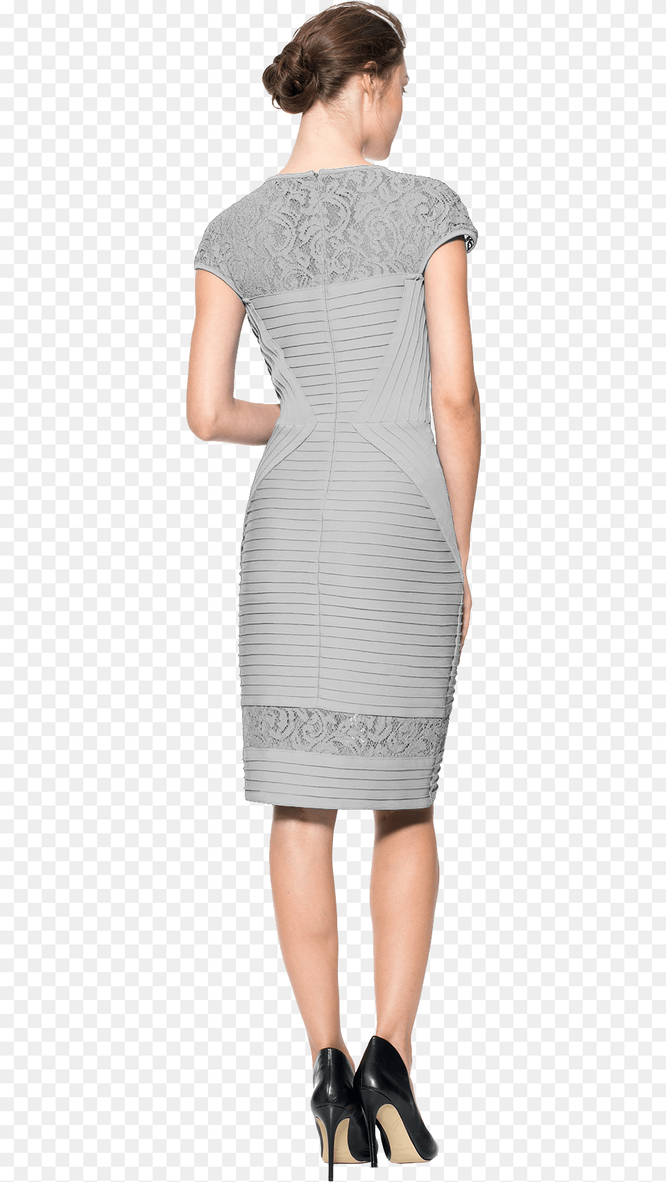 Cutout Gray People Woman Back, Adult, Shoe, Person, High Heel Png Image