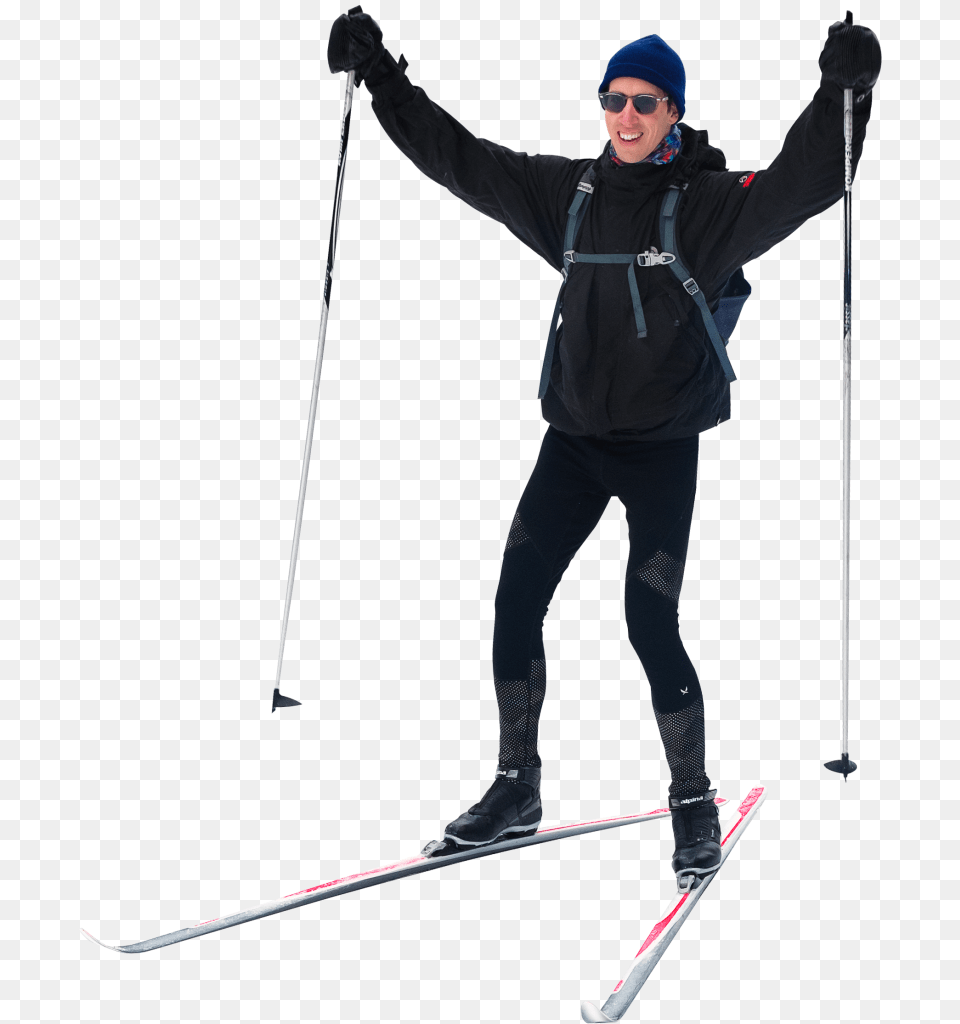 Cutout People Winter, Nature, Outdoors, Sport, Man Free Png