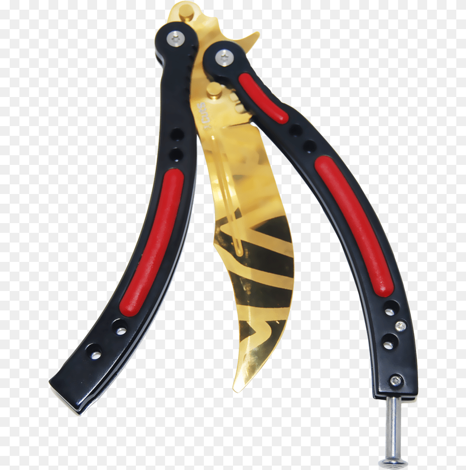 Cutss On Twitter Butterfly Knife, Device, Blade, Dagger, Weapon Free Png