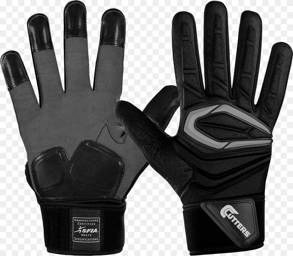 Cutters S931 Force American Football Gloves, Baseball, Baseball Glove, Clothing, Glove Png