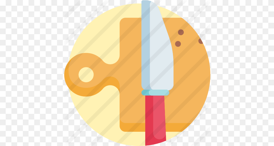 Cutting Board Tools And Utensils Icons Circle, Paint Container, Disk Png Image
