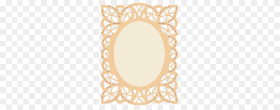 Cutting Lace Frame Gentleman Crafter, Oval Free Transparent Png