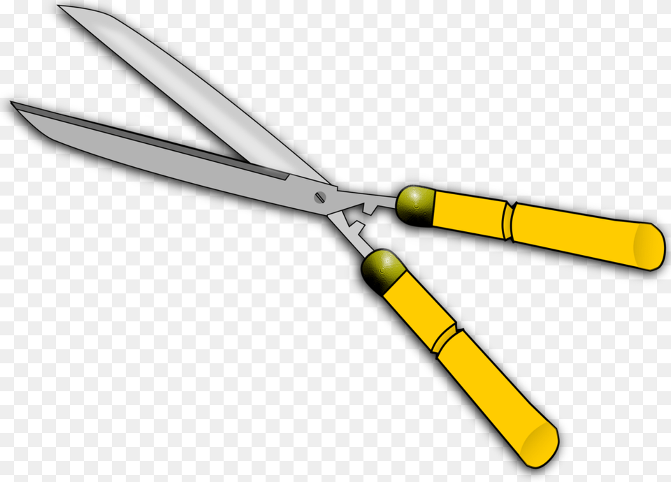 Cutting Tooltoolblade Hedge Scissors Transparent Background, Blade, Weapon, Shears, Dagger Free Png