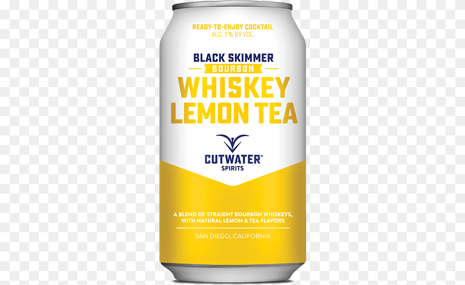 Cutwater Black Skimmer Whiskey Lemon Tea Cutwater Spirits Rum Amp Ginger, Alcohol, Beer, Beverage, Lager Free Png Download