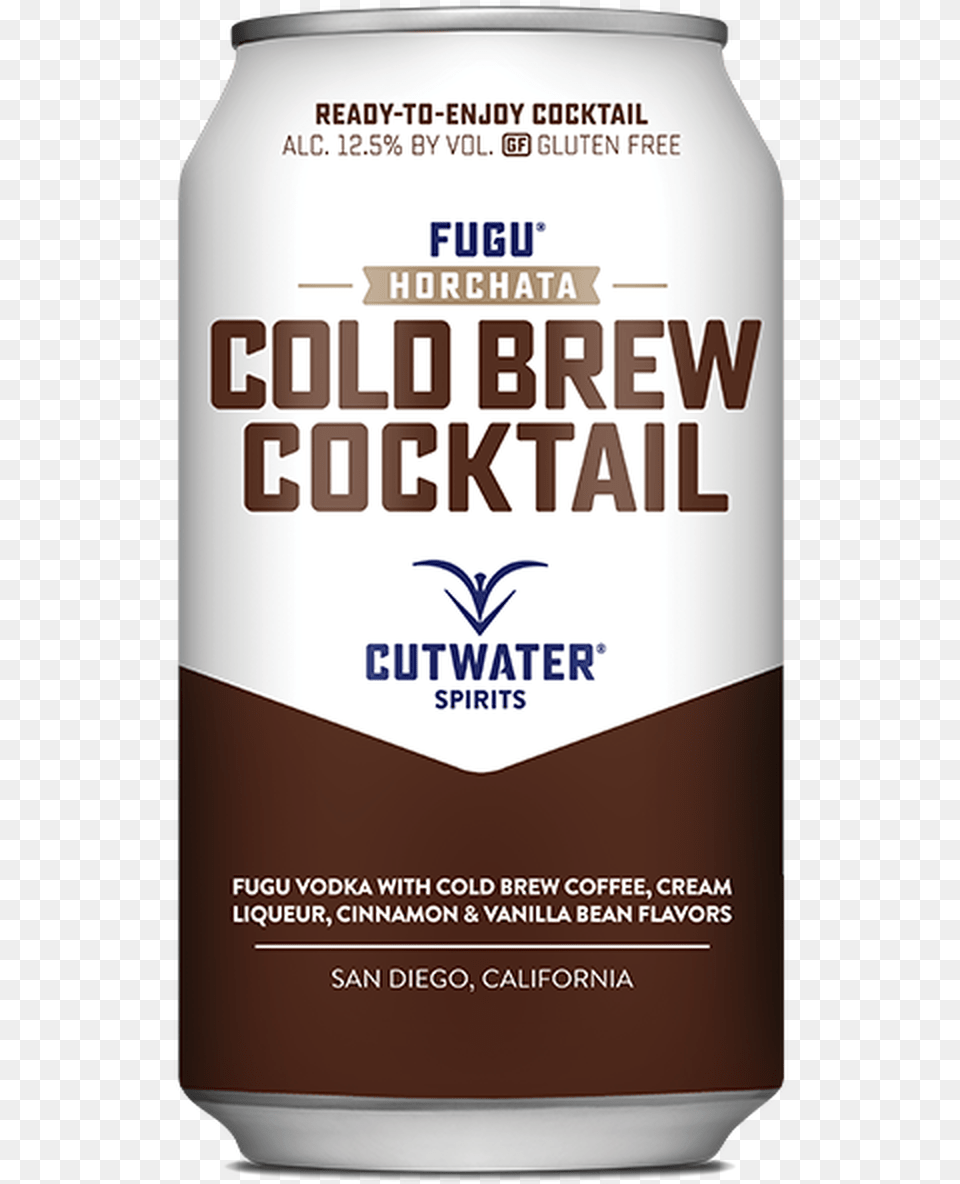 Cutwater Fugu Horchata Cold Brew Cutwater Horchata Cold Brew, Advertisement, Alcohol, Beer, Beverage Png
