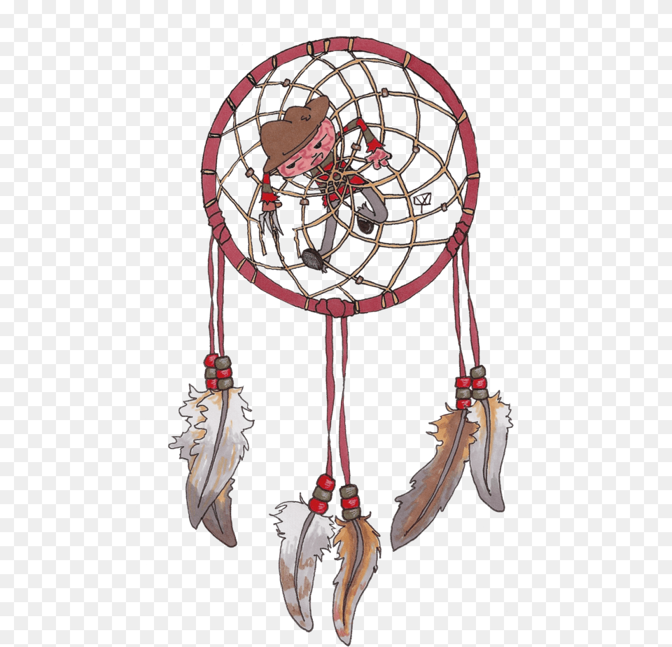 Cuuuuute Freddy Krueger Dream Catcher, Art, Adult, Bride, Female Free Transparent Png