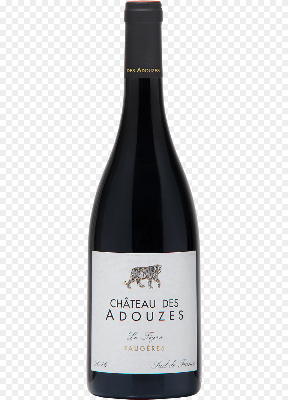 Cuve Le Tigre Commuter Cuvee Pinot Noir 2016, Bottle, Alcohol, Beverage, Liquor Free Png