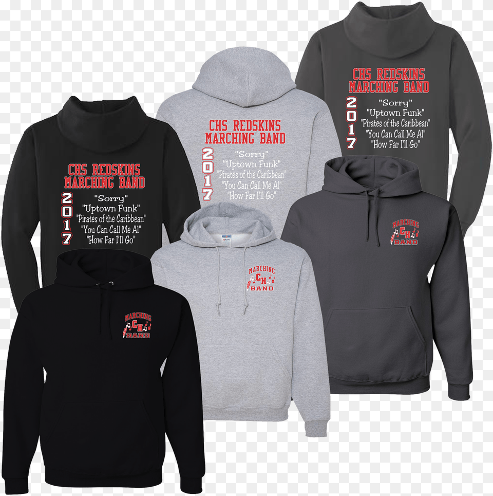 Cuyahoga Hts Marching Band Hoodie Hoodie, Clothing, Hood, Knitwear, Sweater Png