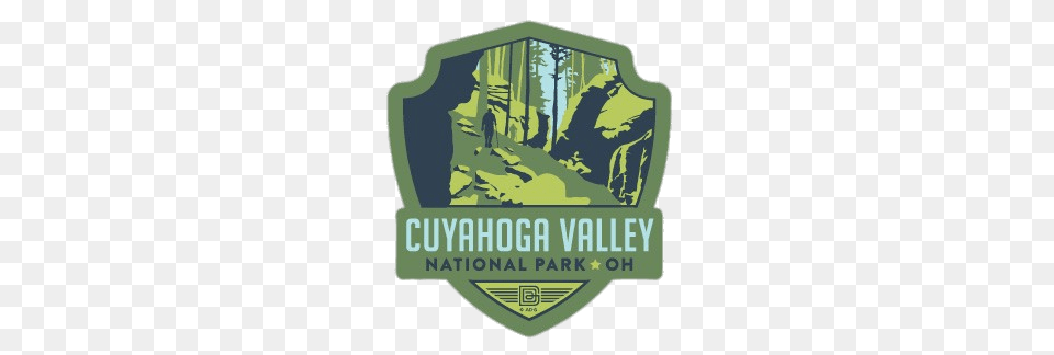 Cuyahoga National Park Emblem, Badge, Logo, Symbol, Person Free Png Download
