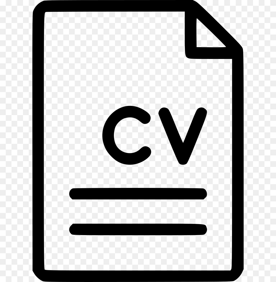 Cv, Sign, Symbol, Text Png Image