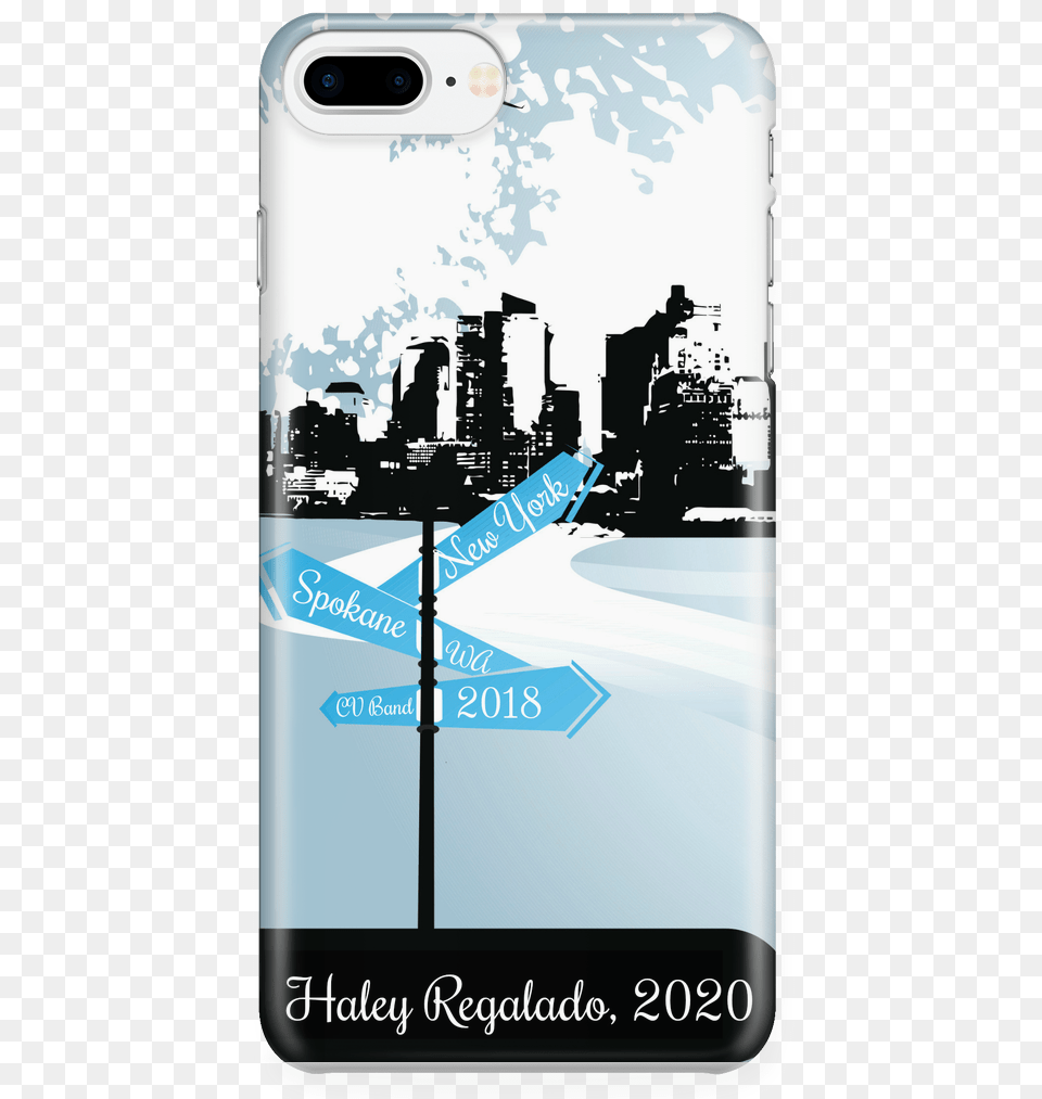 Cv Marching Bandcolor Guard 2018 Trip To Nyc Abstract City Background, Electronics, Mobile Phone, Phone, Adult Png