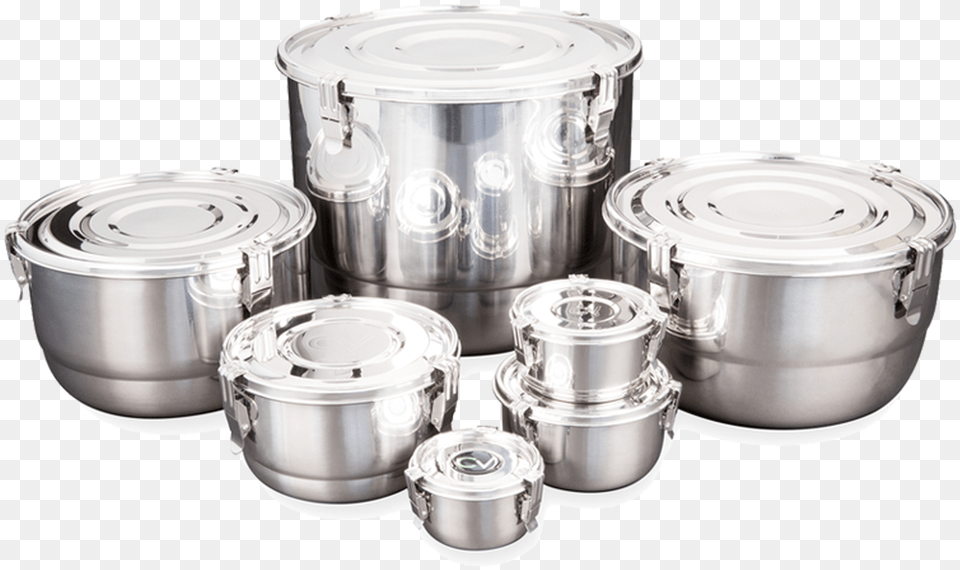 Cvault Storage Container Stock Pot, Aluminium, Bowl Free Transparent Png
