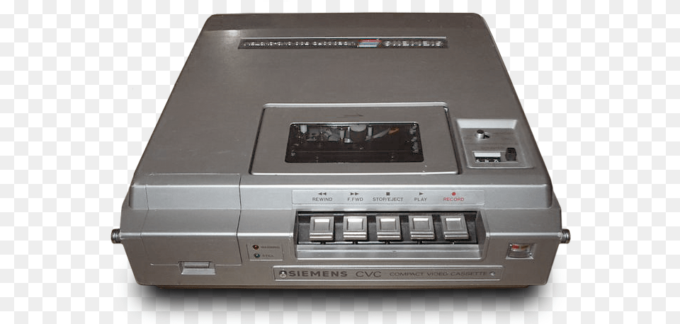Cvc Video Recorder Cassette Tape, Electronics, Tape Player, Cassette Player Png Image