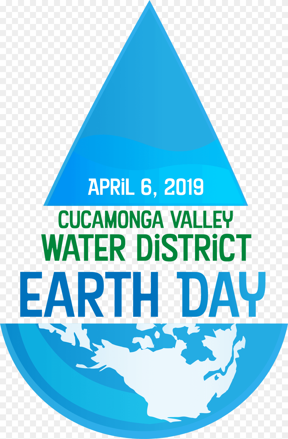 Cvwd Earth Day Triangle, Advertisement, Poster Png