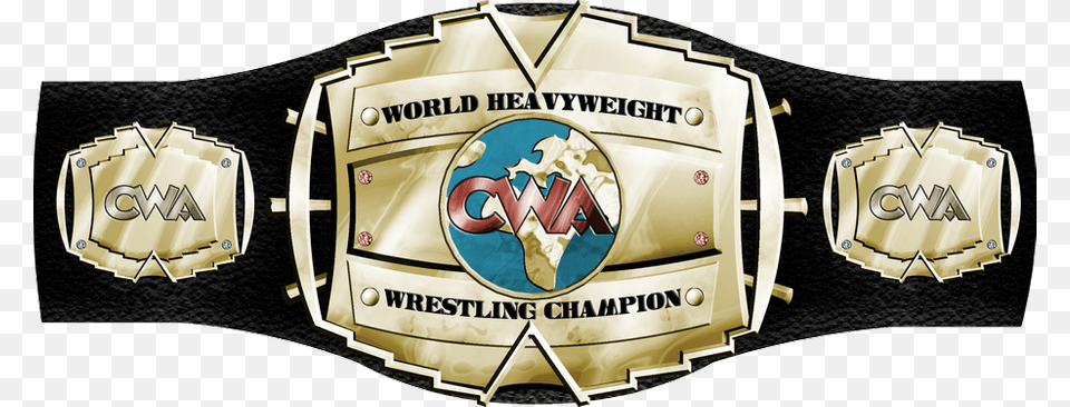 Cwa World Heavyweight Championship Emblem, Accessories, Buckle, Logo, Symbol Png